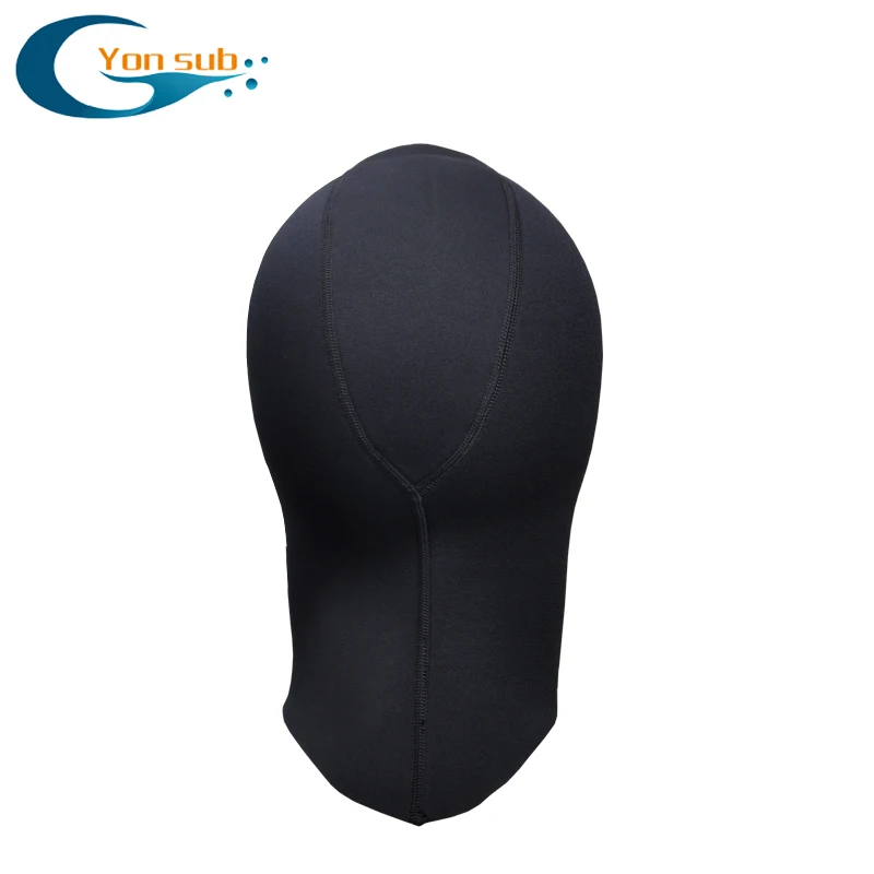 Chapéu de natação de neoprene com ombro para homens e mulheres, capuz, capacete de surf, mergulho, pesca submarina, acessórios, 3mm, 5mm