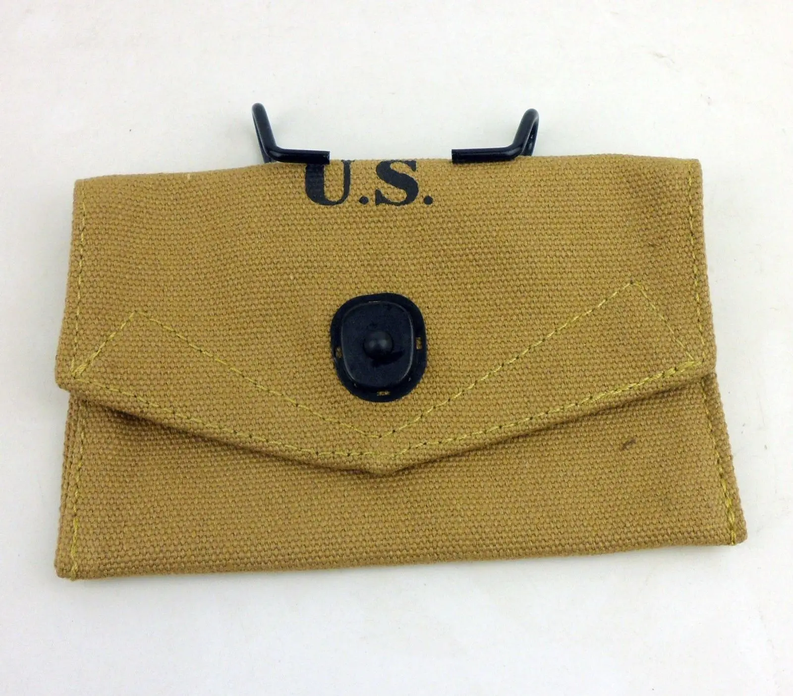 WWII WW2 U.S. Army M1942 First Aid Kit Pouch Case Soldier Military War Reenactments 5605101