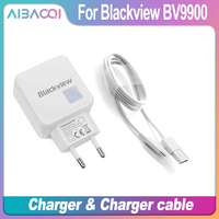 Brand New USB Adapter Charger EU Plug Travel Switching Power Supply+USB Data Cable Line For Blackview BV9900 Pro/BV9900 Phone