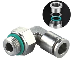 304 stainless steel joint trachea quick coupling 1/8