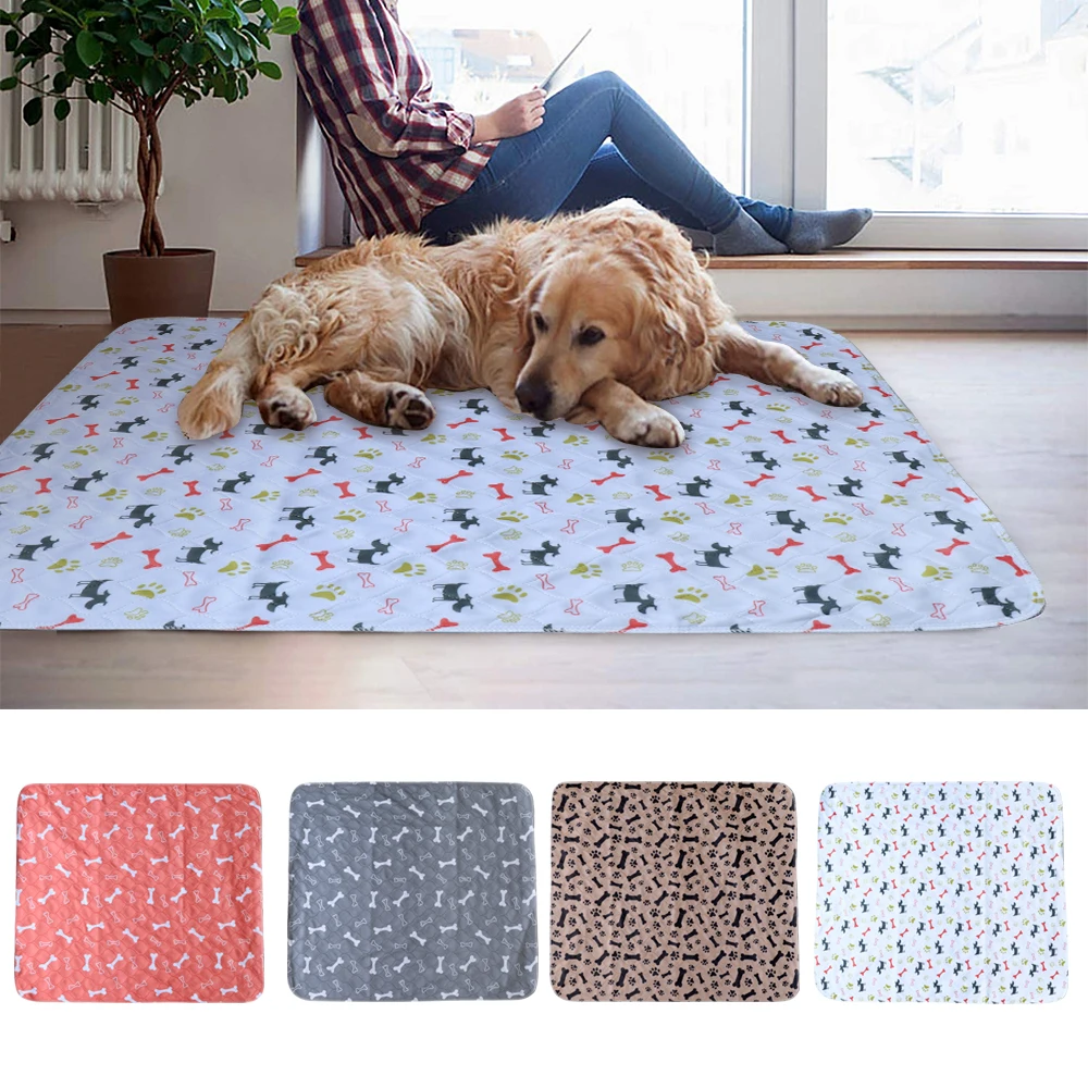 

Reusable Dog Diaper Mat Waterproof Absorbent Pet Pee Pads Washable Puppy Urine Pads Dog Training Pads Seat Cover Dropshipping