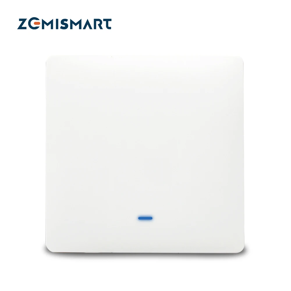 

Zemismart EU Tuya Zigbee Switch No Neutral Magnetic Latching Relay Smart Life Wall Interruptor Alexa Google Blacklit Optional