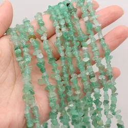 Natural Gem Stone Irregular Bead Gravel Aventurine Jades Chip Loose Beads for Jewelry Making DIY Earrings Bracelet Necklace 40cm