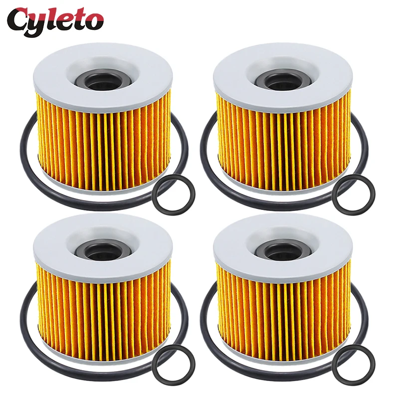 

1/2/4 Pcs Motorcycle Engine Parts Oil Filter for Moto Guzzi 350 Quattro 4T 1974 1975