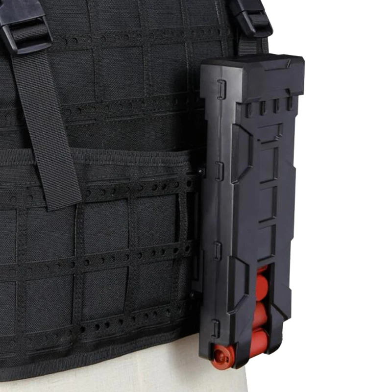 Tactical Gear 10 Rounds Molle Magazine Pouch 12 Gauge Magazine Cartridge Holder