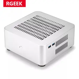 Rgeek l60-デスクトップ用のアルミニウム製ミニコンピューターケース,Mini itx diy PC用のオプションのアクセサリ -  AliExpress