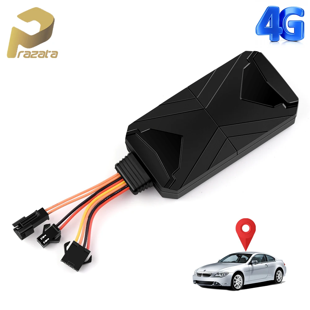 

Car GPS Tracker 4G LTE Vehicle Tracking Device Cut Off Oil Remotely Two-way Talk SOS Alarm Motorcycle GPS Locator Shock Alert