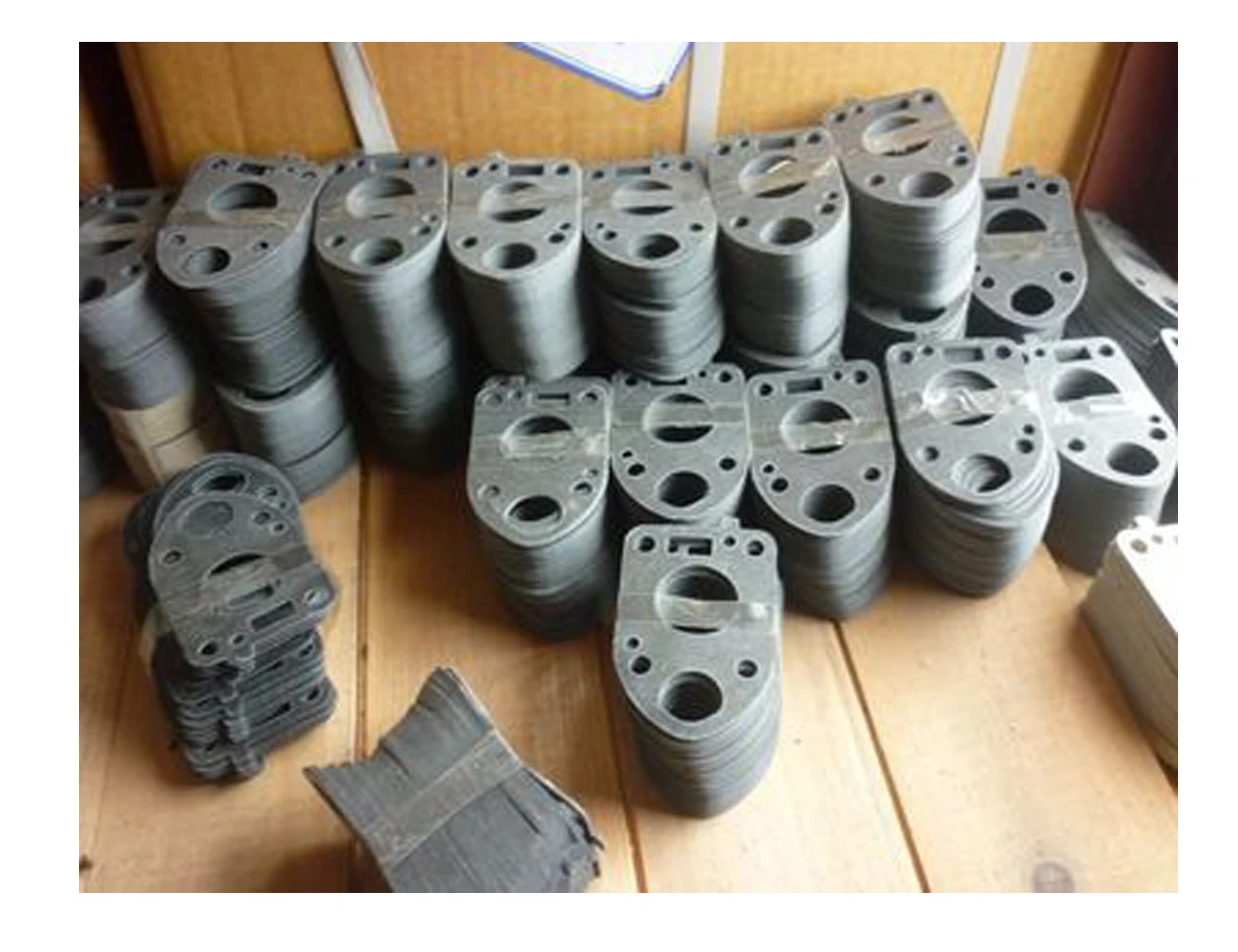 Hangkai 2 스트로크 4hp 선외 모터용 예비 부품, 워터 펌프 커버 종이 개스킷/패드