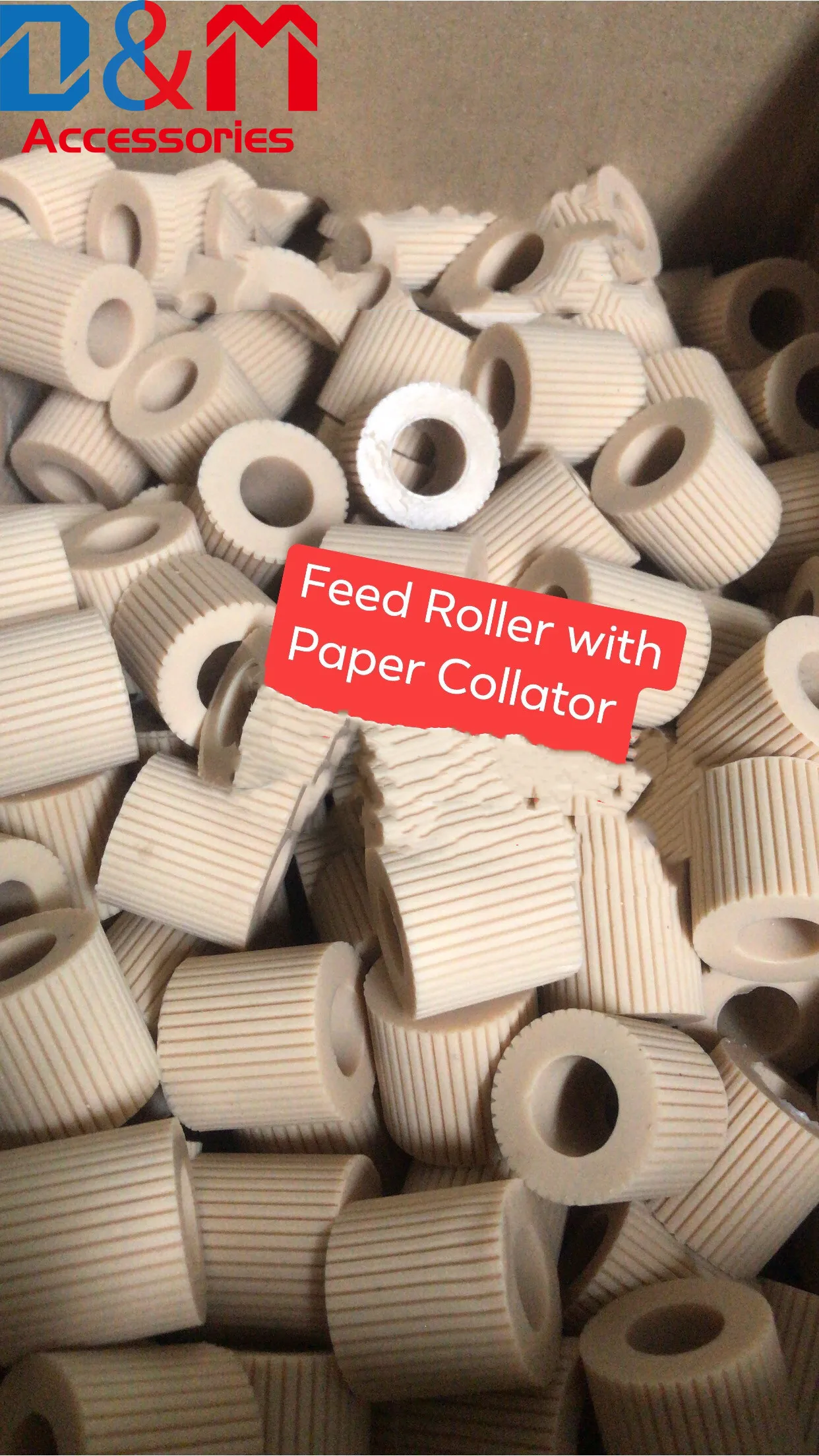 Import Collator Feed Roller For Uchida Feed Roller With Paper Collator For Superfax Duplo Plocknatic Pick Up Roller Rubber Tire