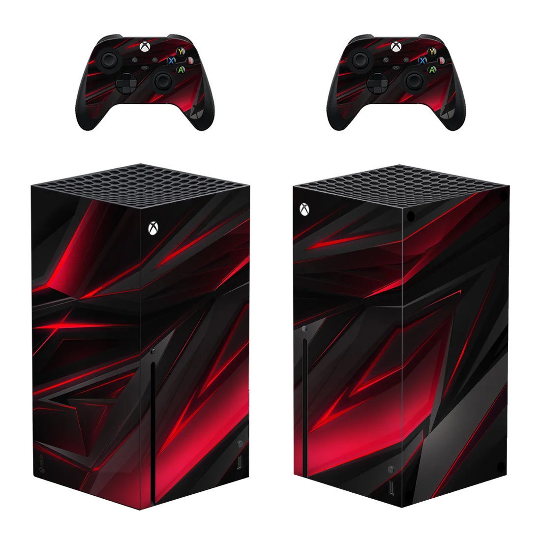 

Fragment Style Xbox Series X Skin Sticker for Console & 2 Controllers Decal Vinyl Protective Skins Style 1