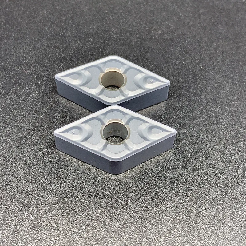 10Pcs เครื่องมือ DNMG150608-TF IC907 / DNMG150608-TF IC908 Cnc ชิ้นส่วนเครื่องมือแทรกคาร์ไบด์เครื่องมือ