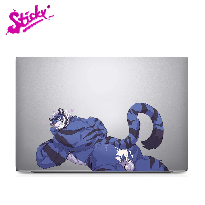 STICKY Sexy Strong Orc Tiger Gay Anime Car Sticker Decal Decor For Bicycle Motorcycle Accessories Laptop Helmet Trunk Wall