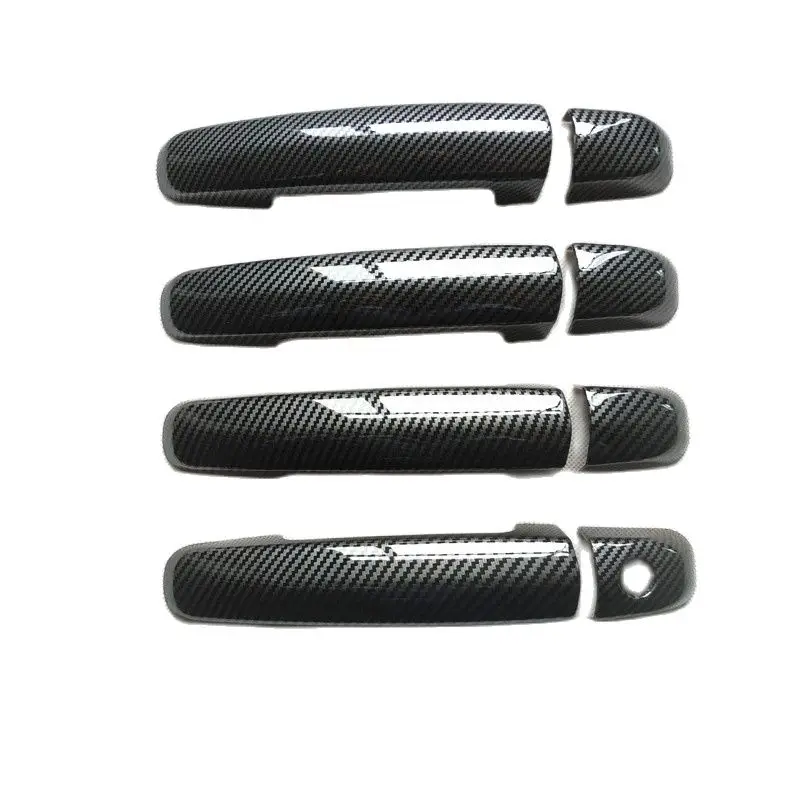 For Suzuki Swift 2005 2006 2007 2008 2009 2010 Accessories Door Handle Cover Trim Handles Covers Plastic Imitation Carbon Fiber