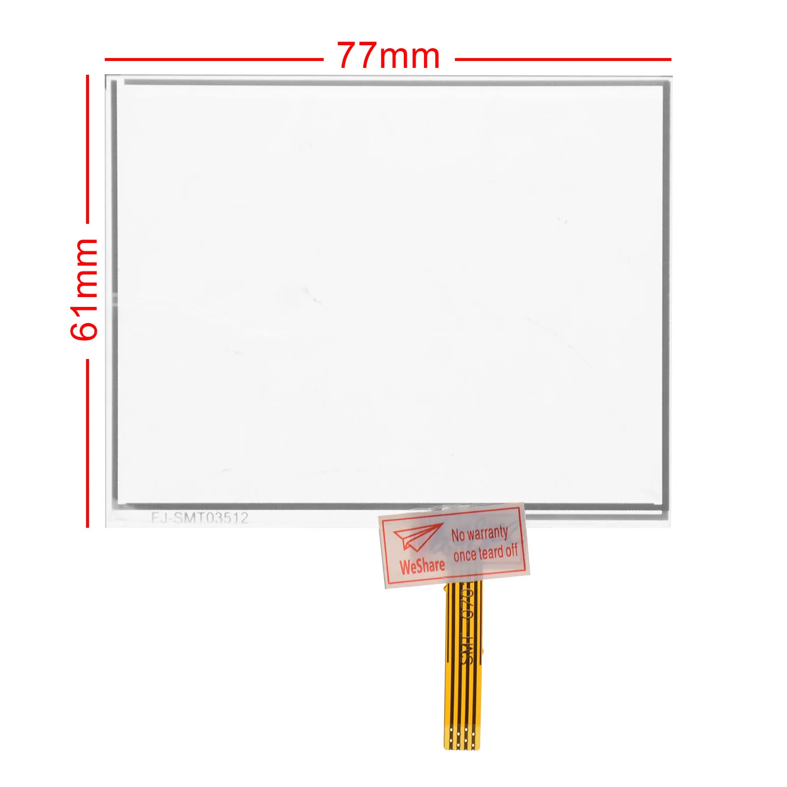 New for XV-102-B4-35TQRF-10 Digitizer Resistive Touch Screen Panel Resistance Sensor 4 Wire