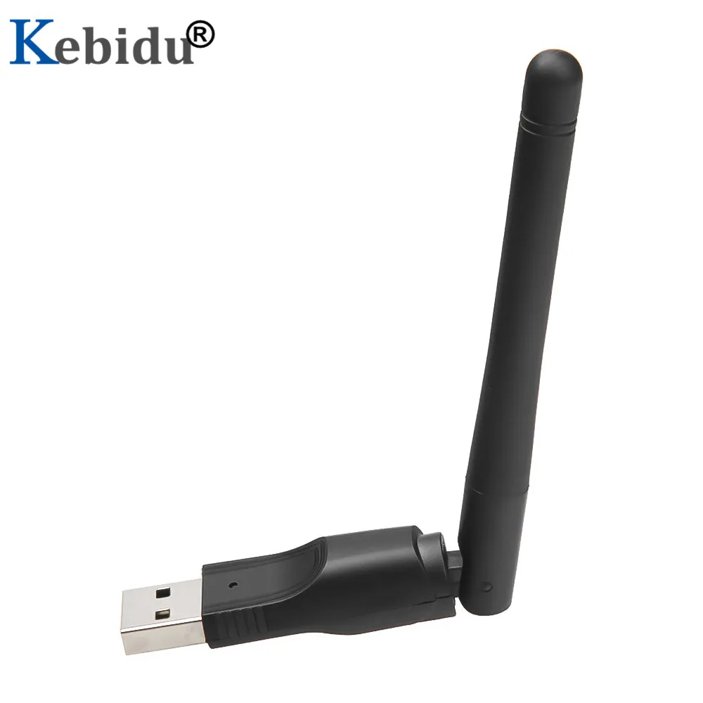 USB Wi-Fi мини-адаптер kebidu, сетевая LAN-карта MT7601, 150 Мбит/с, 802.11n/g/b сетевая LAN-карта, Wi-Fi донгл для ТВ-приставки