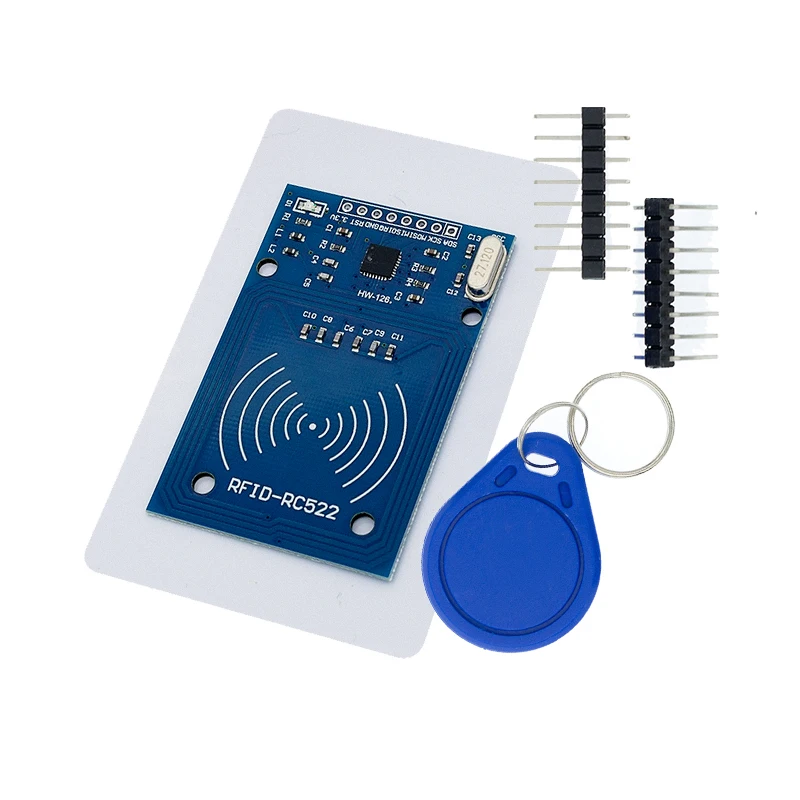 MFRC-522 RC-522 RC522 Antena RFID IC Módulo Sem Fio Para Arduino IC CHAVE SPI Escritor Leitor Módulo de Proximidade de Cartão IC