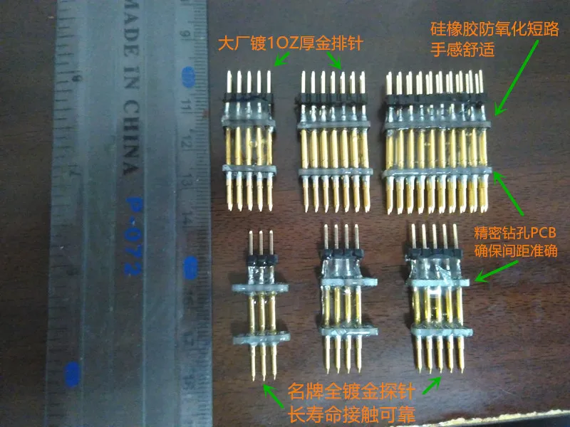 2.54mm burning probe AVR ARM DSP FPGA CPLD ISP ICP IAP JTAG programming