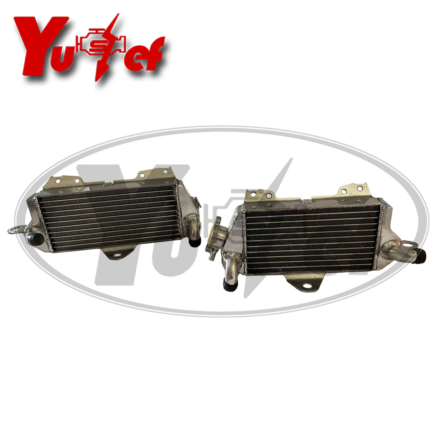 Good quality Aluminum Radiator Fit For KAWASAKI KX500 1988-2004 Right and Left sides