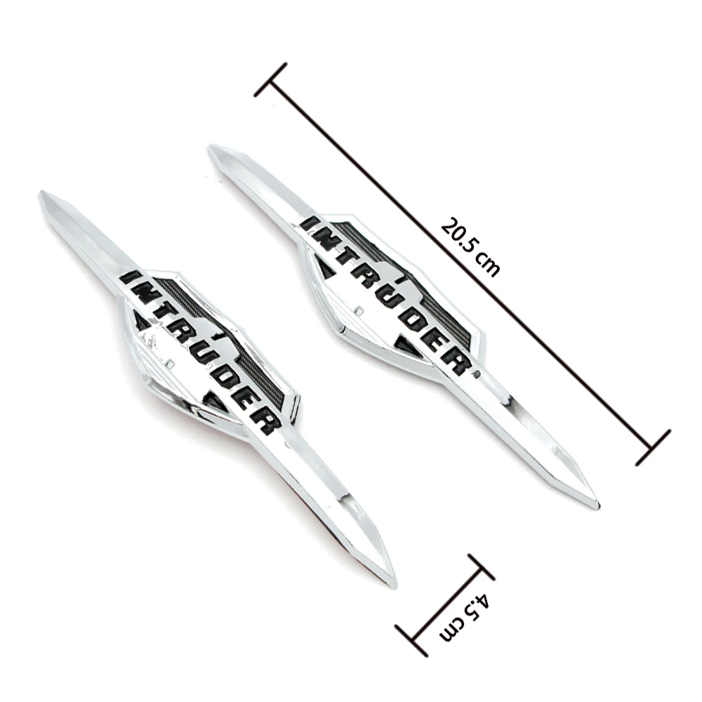 Motorcycle Fuel Gas Tank Stickers Body Emblem Badge Decoration Plastic Decals For Suzuki Intruder VL 400 800 1500 LC1500 Volusia - view 4