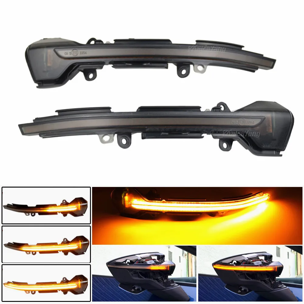 Dynamic Blinker for Seat Leon III 5F ST FR Cupra Arona KJ7 LED Turn Signal Mirror Indicator light 2013 2014 2015 2017 2018 2019