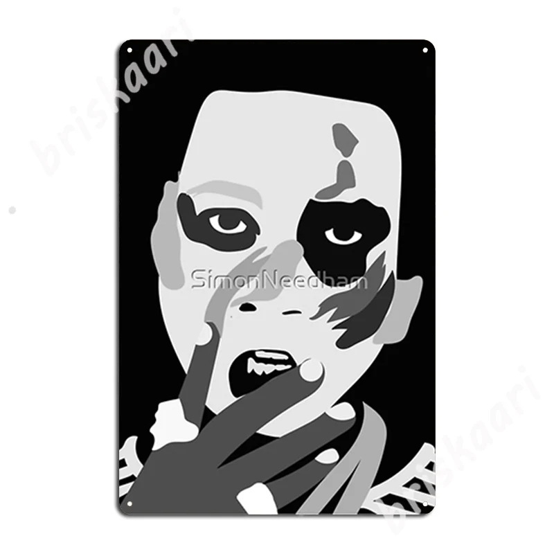 Denzel Curry Taboo Minimal Album Cover Metal Signs Customize Plaques Cinema Wall pub Tin sign Posters