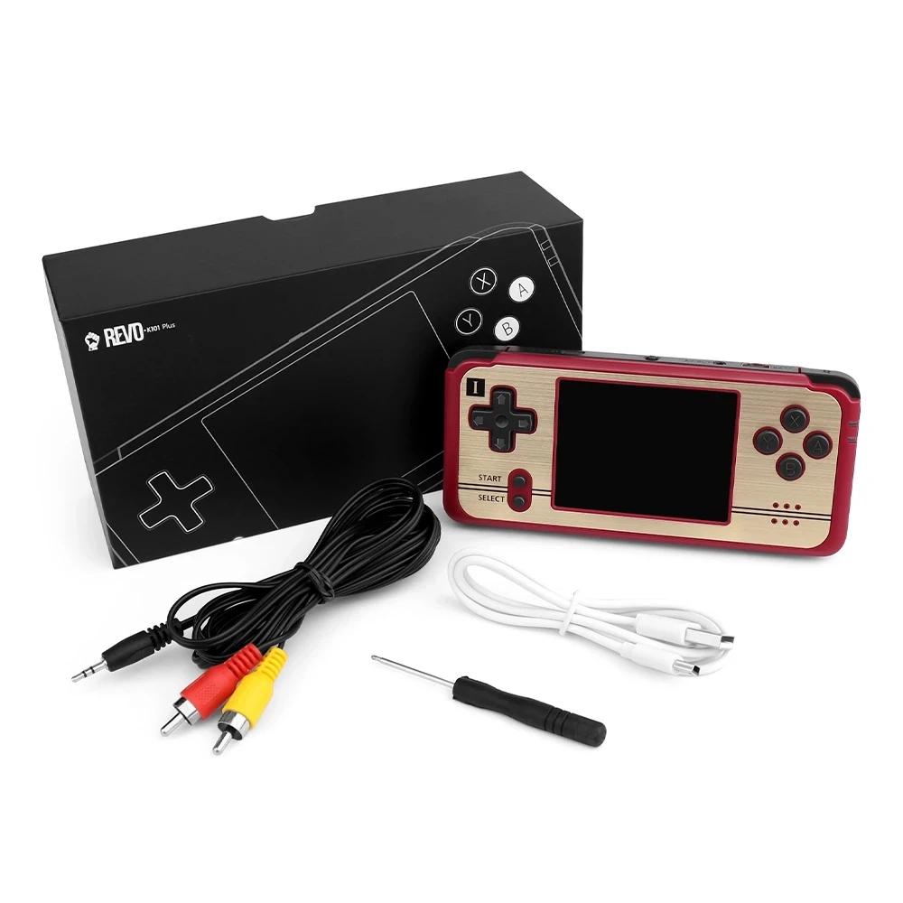 

HOT K101 Plus 64 Bit Handheld Game Console Mini Video Game Player 3 inch screen Machine Support Dual Core system Gift