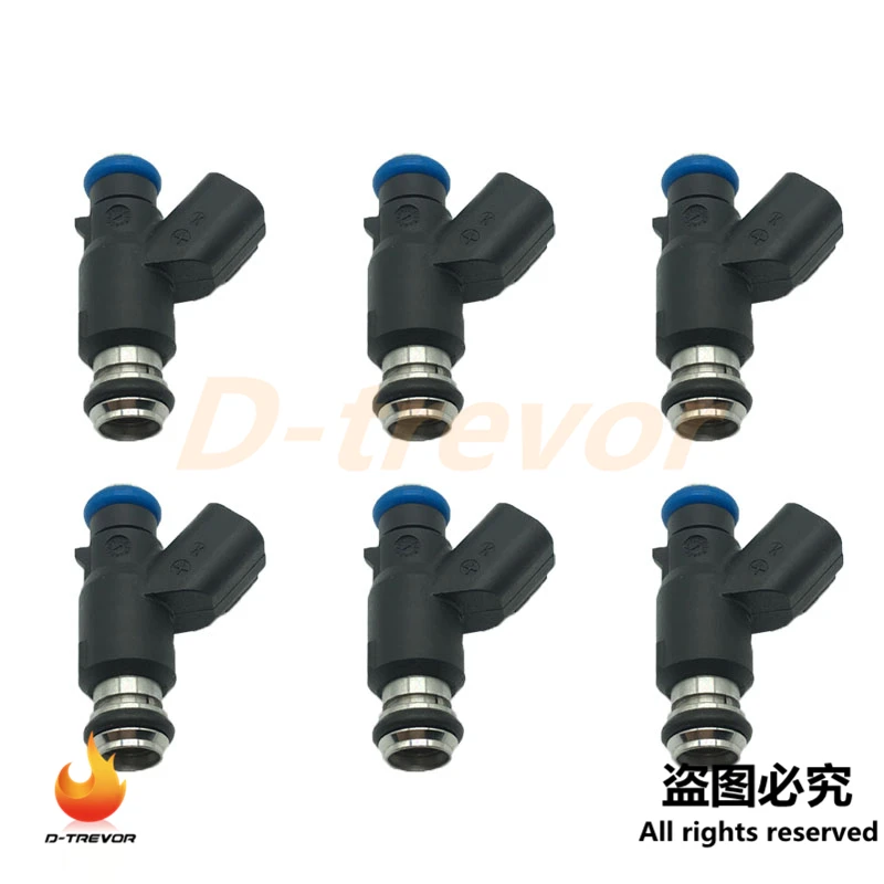 

6pcs Fuel Injector OEM for mitsubishi Junjie 1.8 4G93 flow matched 25377440