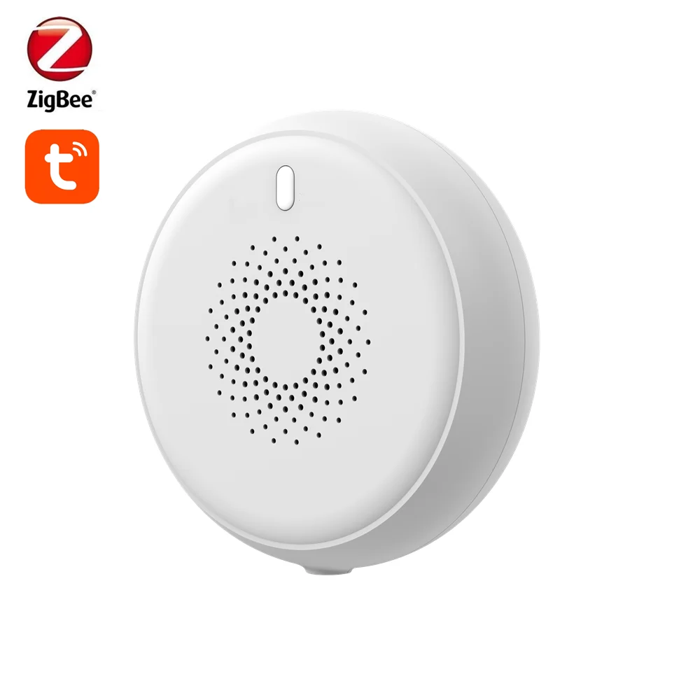 

Tuya Zigbee3.0 Smart Gas Leakage Detector Test LPG CH4 LNG /Combustible Natural Alarm Sensor