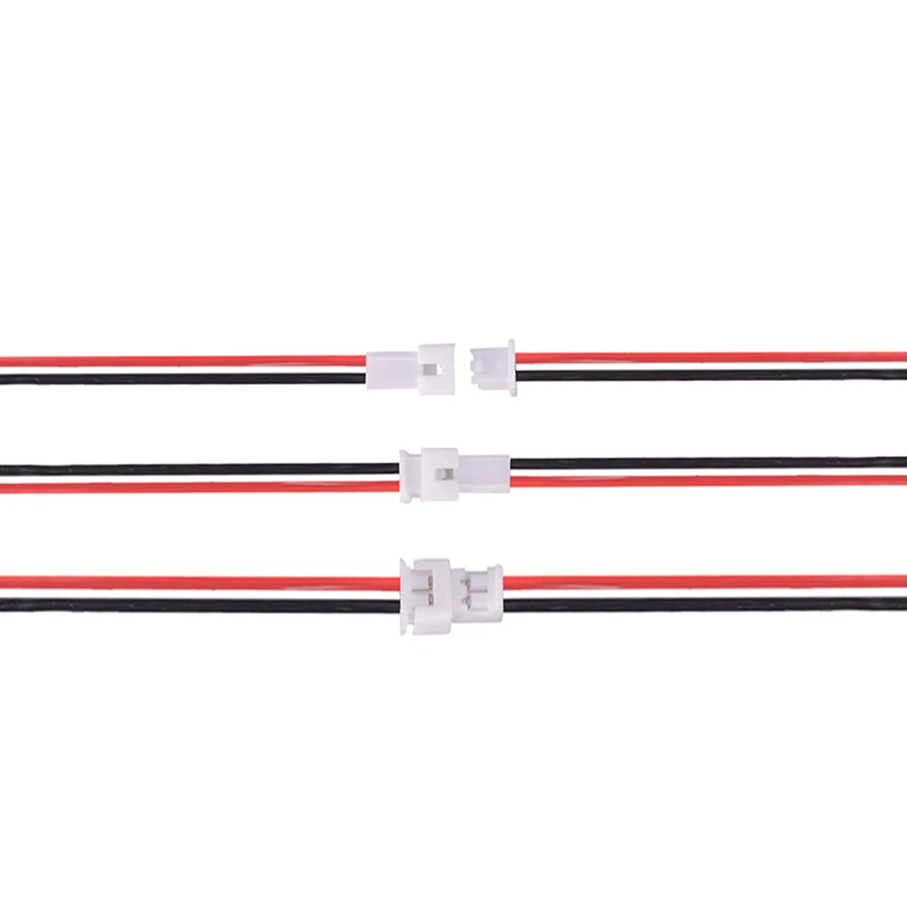 20/10/5/2/1Pair PH 1.25mm Wire Cable Connector JST 2 Pin Micro Male Female Connector Jack Plug Connectors 10CM Wires