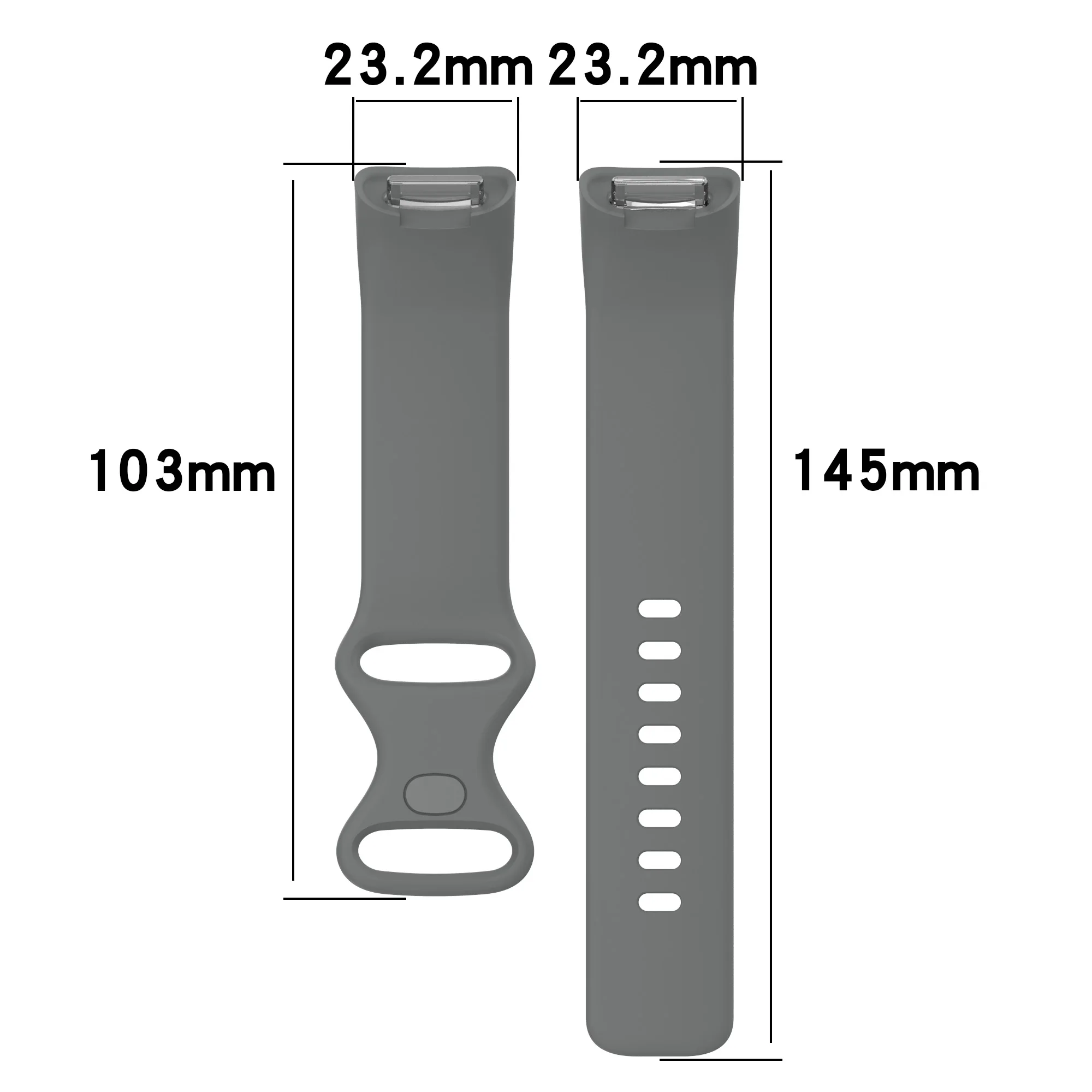 Smart Watch Soft Silicone Band Straps For Fitbit Charge 5 6 Watch Band Replacement Sport Strap Wrist Bracelet Accessories Correa image 2