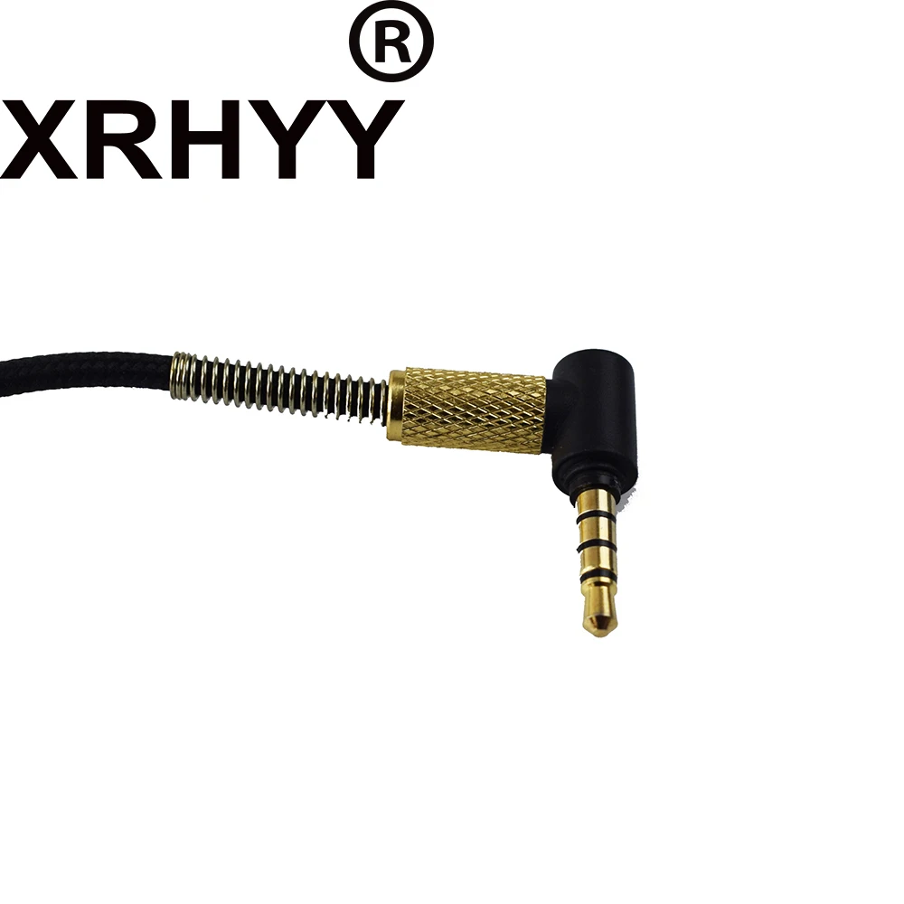 XRHYY-Cable de repuesto con micrófono para auriculares Bang & Olufsen B & O H7 H8 H6 H9 Denon MM400 MSR7 SR5 studio2.0 SHB8800 SHB9500