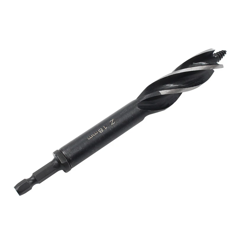 ไม้ Brad Point Drill Bits ไฟฟ้าประแจ Air ชุดหกเหลี่ยม Tapper สี่ช่อง4-Blade เจาะบิต