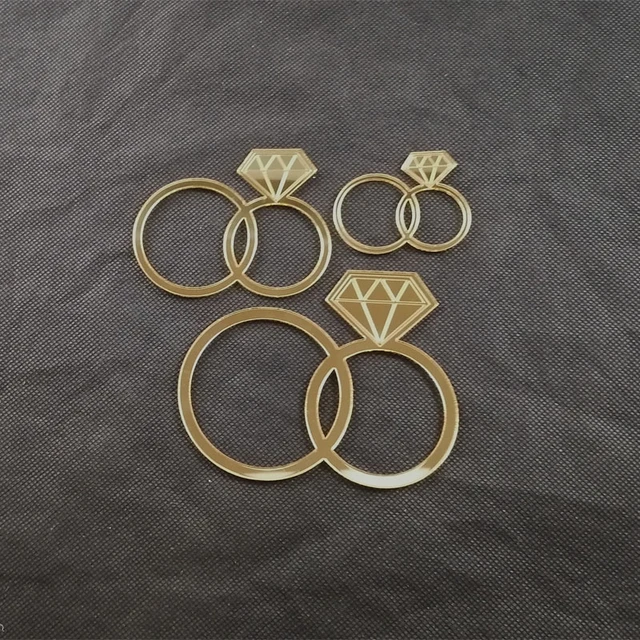 Laser engraved wedding rings deals