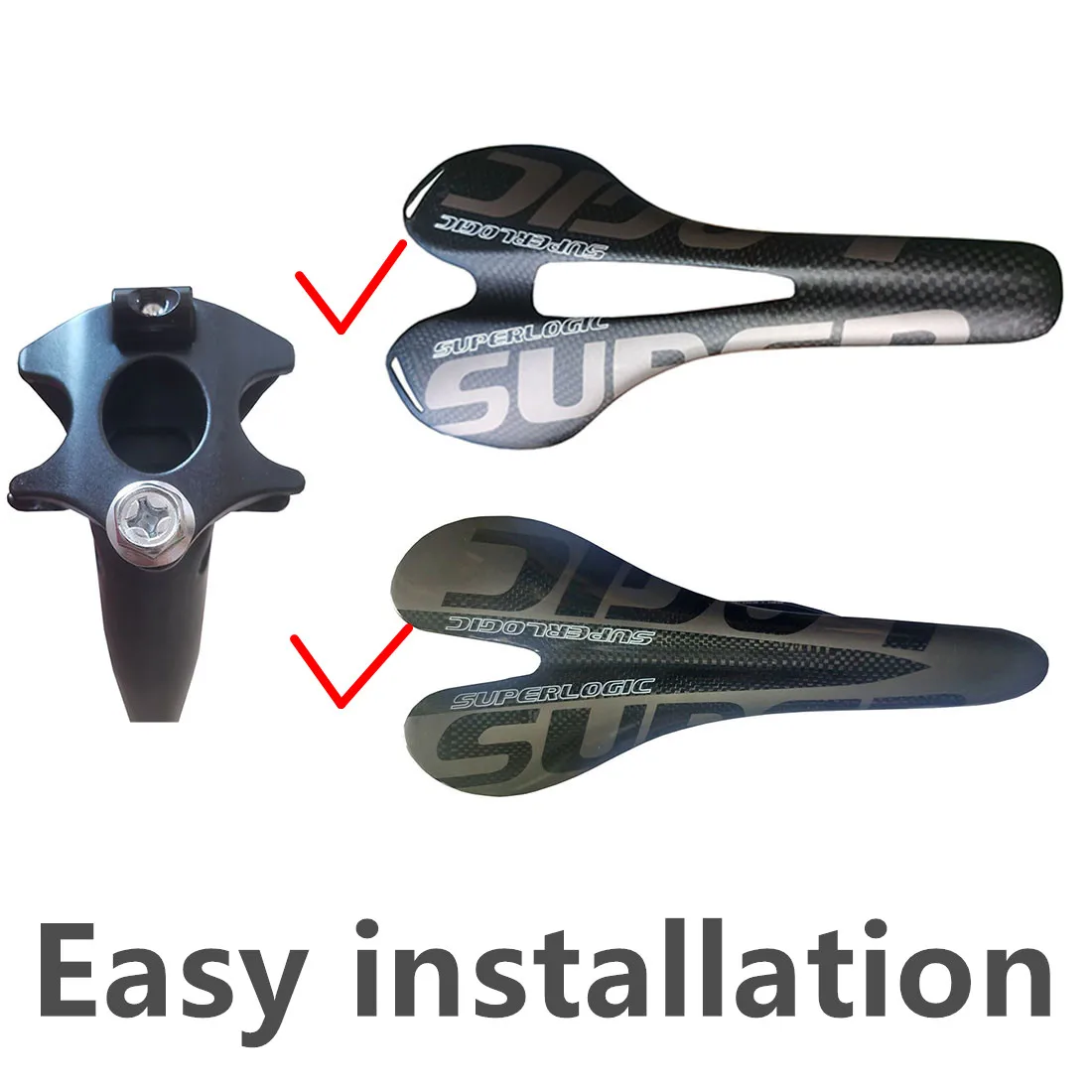 Carbon blade Seatpost Mountain Bike Road bike Seat post  MTB Carbon fiber seat tube Offset 27.2/30.8/31.6 cycling parts