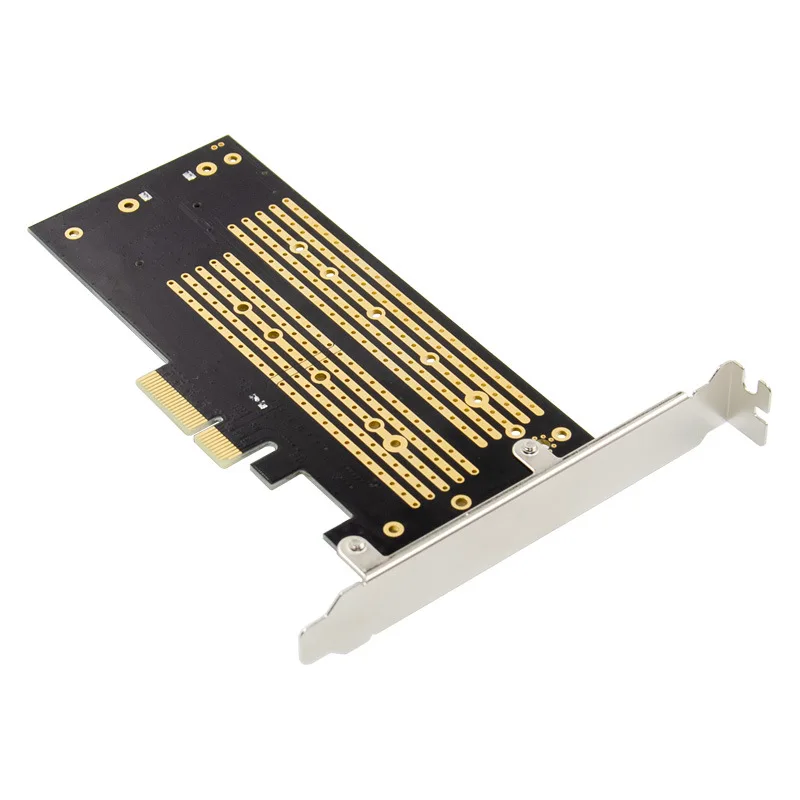 Адаптер M.2 PCIE для SATA или PCI E NVMe SSD M.2 SSD M Key B Key to PCI-E x 4, плата расширения контроллера хоста