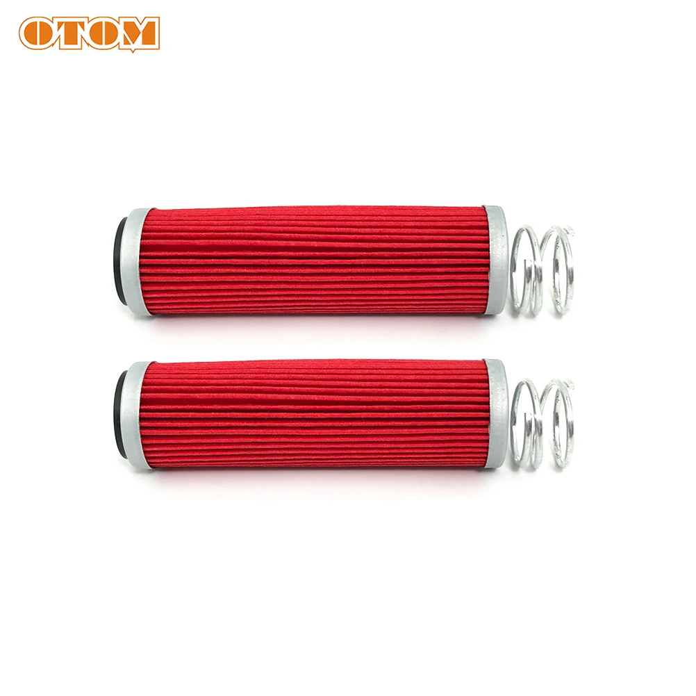 OTOM 4/6pcs Motorcycle Oil Filter Transmission Fuel Filters For ZONGSHEN NC250 NC450 RX3 KAYO Motoland BSE Dirt Bike Engine Part