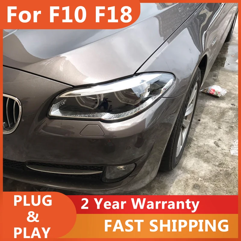 ALL LED Head Lamps For BMW F10 F18 Headlights 2010-2016 535i 530i 525i 520i M5 LED DRL Running LED Turn Signal Assembly