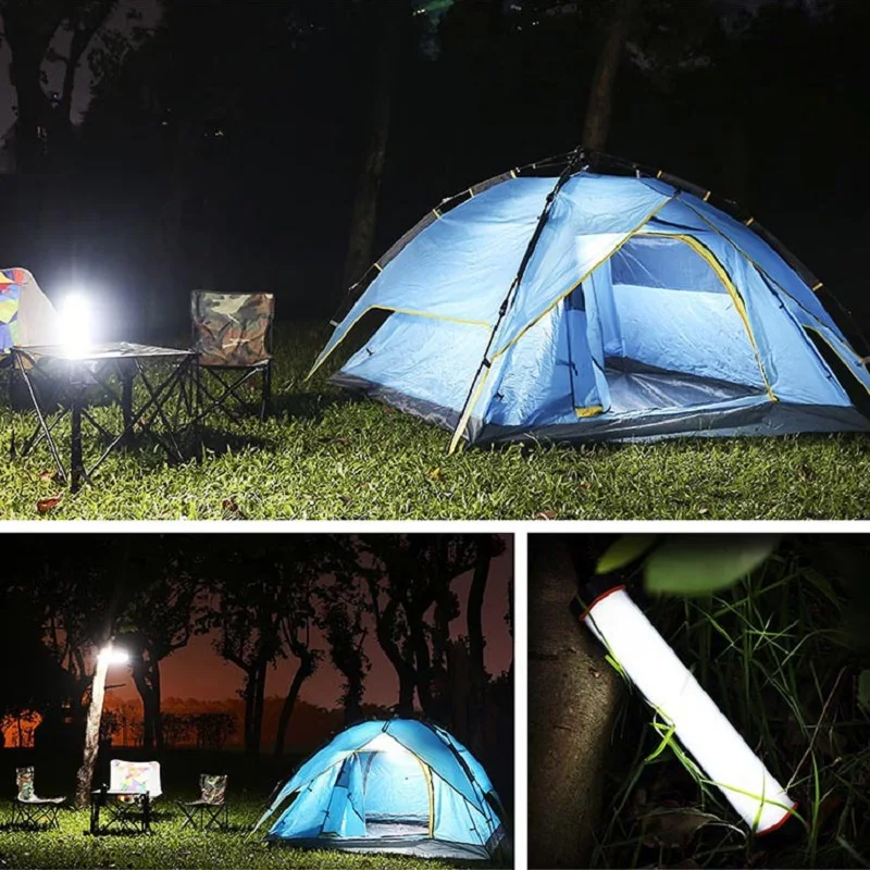 Powerbank Mosquito Camping Light Stick Strong Magnetic Carp Bivvy Light Waterproof SOS USB Rechargeable Tent Light LED Torches