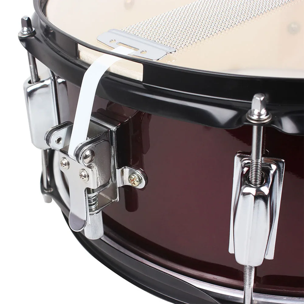 M MBAT 14 Inch Snare Steel Drum High quality Percussion Instrument Jazz Drum Set with Drumsticks Strap Music Accessories