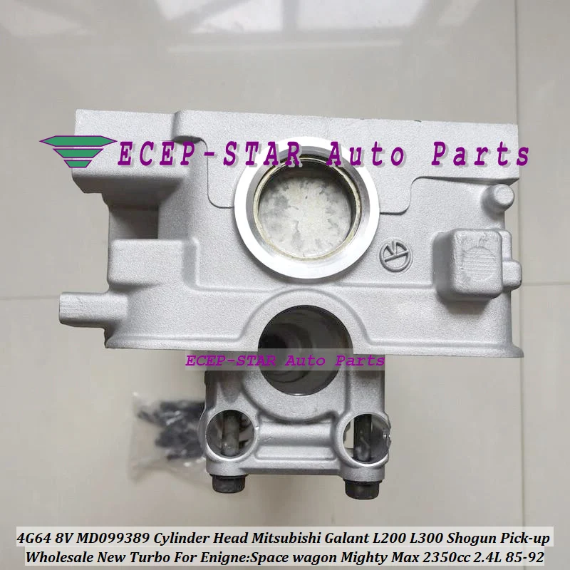 Culasse 4G64 8V 22100-32680 MD099389 MD040520 pour Mitsubishi Galant L200 L300 Shogun Pick-up Space Wagon Mighty Max 2.4L