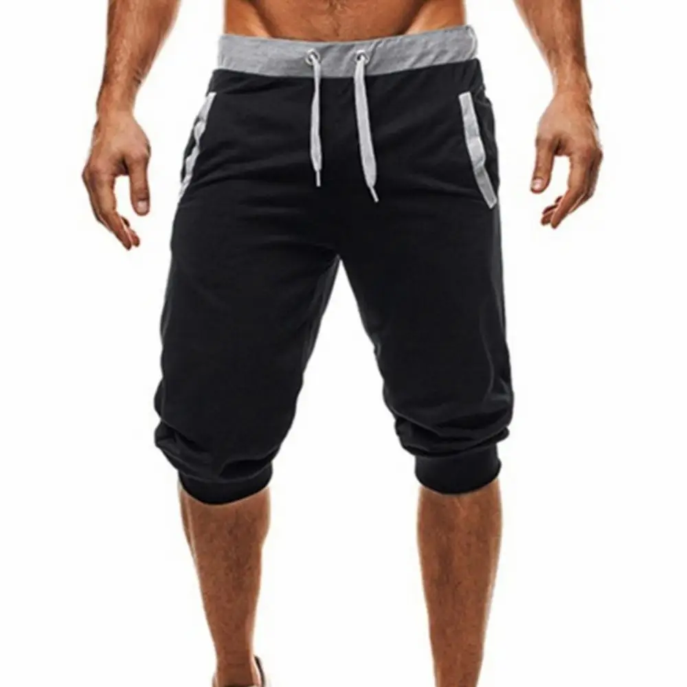 Summer 2021 Fashion Mens Shorts Baggy Jogger Casual Slim Harem Slacks Casual Soft Cotton Trousers Shorts Summer For Men\'s Pants