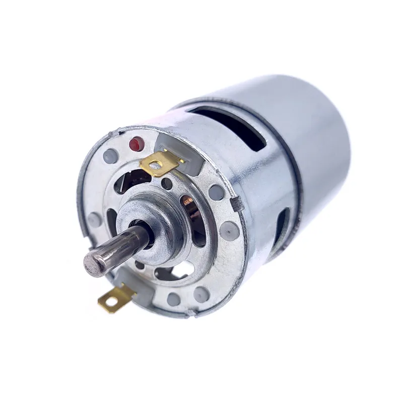 775 DC 12V-24V Double ball bearing Large Torque Double output shaft High Power Low Noise Hot Sale Electronic Component Motor image 2