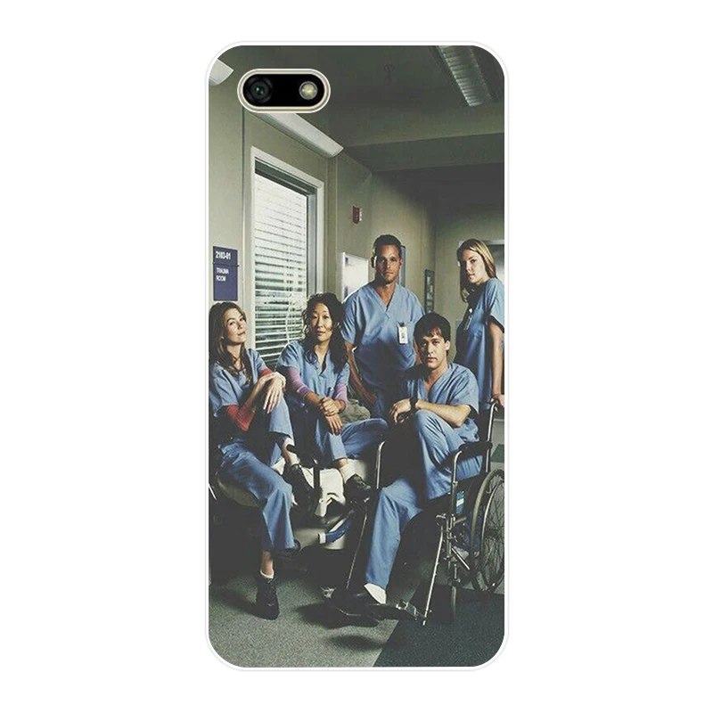 19SD American TV Greys Anatomy Soft Silicone Tpu Cover Case for huawei Honor 7c 7x 7a pro 7x P20 Nova 2i 3i