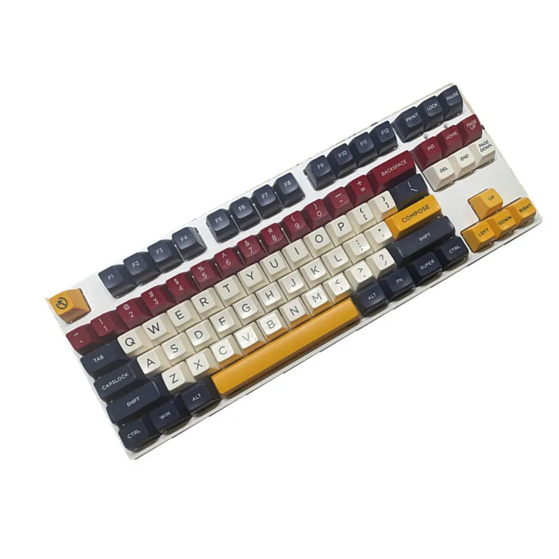 1set SA Profile Compose Theme Personalized Ball Cap Retro Keycaps For Cherry MX Switch Mechanical Keyboard