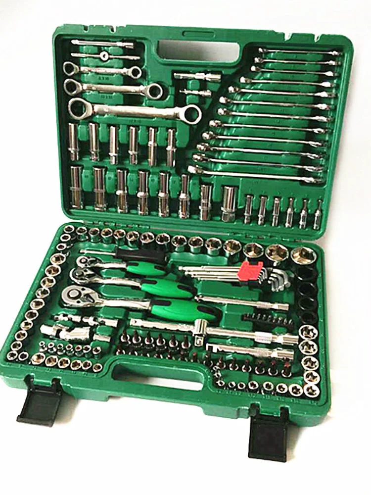 Factory Direct Machine Repair Auto  Wrench 150 Piece Socket  Combination Tool Set 72 Tooth Quick