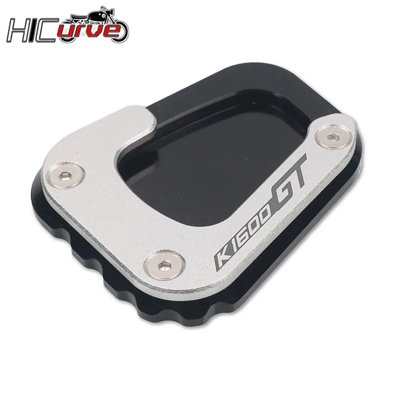 Motorcycle Kickstand Foot Side Stand Extension Pad Support Plate Enlarge Stand For K1600B K1600GT K1600GTL K1600 B GT GTL 17-23