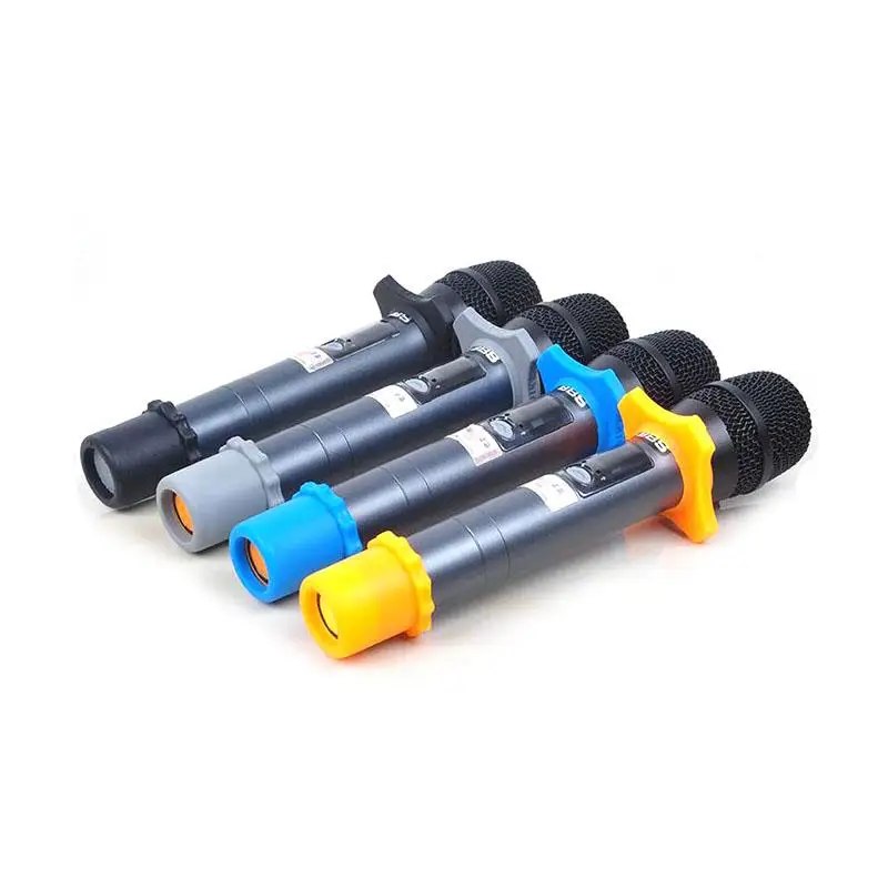 1セットマイクシリコーンアンチスリップローラーリングハンドマイクアクセサリーマイク保護カラオケマイクプロモーション