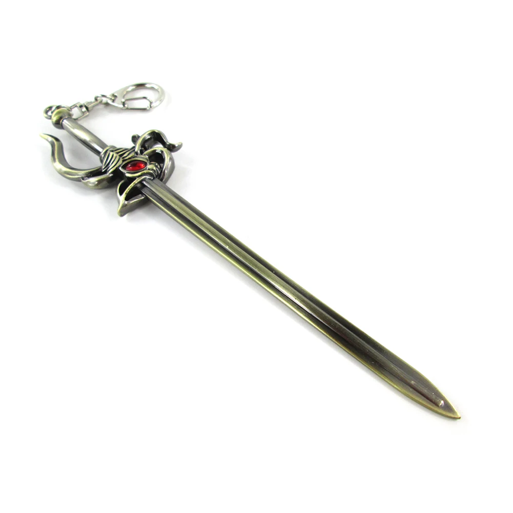 Bsarai The Grand Duelist Fiora Laurent  16cm/6.3'' Sword Model Toy Key Chain/Ring