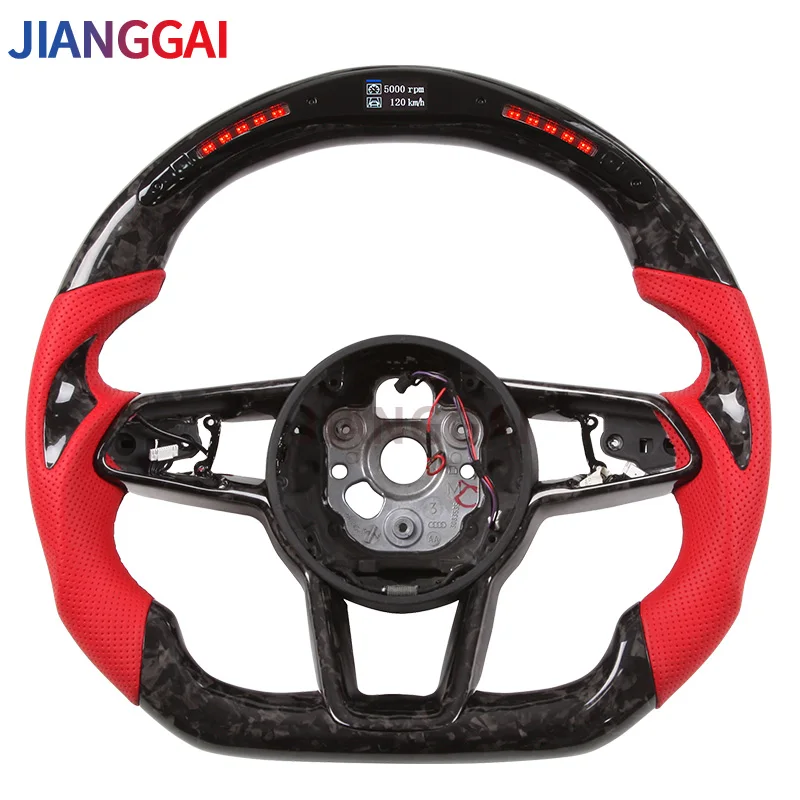 

Fit For Audi R8 TTS TT LED Steering Wheel 2016-2020 Models Flash Steering Display Sport Wheel