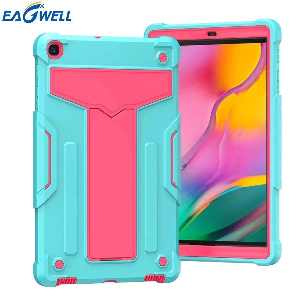 Etui na Tablet do Samsung Galaxy Tab A7 10.4 2020 T500 dzieci Kickstand pokrywa dla Samsung Tab S6 Lite S7 Tab A 8.0 10.1 2019 SM-T510